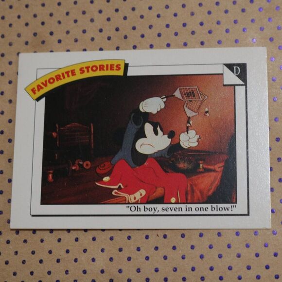 Brave Little Tailor D4 Disney Card - Picture 1 of 2